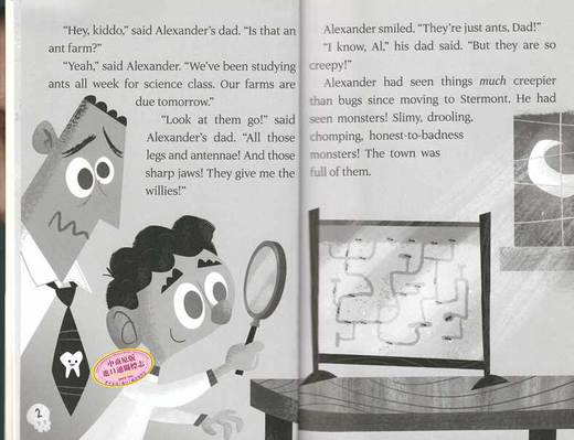 【中商原版】学乐大树系列毁灭笔记01-13+第二季01 共14册 Scholastic Branches英文原版 The Notebook of Doom 怪物笔记 童书 商品图3