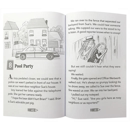 【中商原版】Scholastic Branches 学乐大树系列 小记者希尔德 Hilde Cracks The Case 5册 英文原版 儿童课外读物 桥梁章节书 商品图1