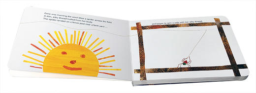 预售 繁忙的好忙的蜘蛛The Very Busy Spider 英文原版 纸板书 Eric Carle艾瑞卡尔爷爷英文绘本 儿童英文启蒙 名家绘本 商品图1