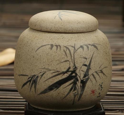 【茶叶罐】*陶瓷茶叶罐存储密封罐茶叶包装盒手绘茶叶罐子 商品图7