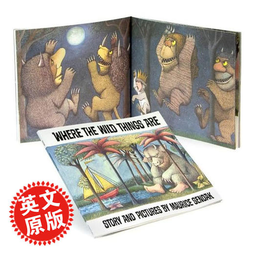 野兽国 英文原版 Where the Wild Things Are 凯迪克金奖 野兽出没的地方 美国TOP百本需读 Maurice Sendak莫里斯桑达克 吴敏兰 商品图2