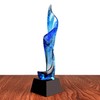 水晶奖杯定制 琉璃奖杯定做 个人表彰奖杯优秀员工奖杯企业奖杯 商品缩略图1