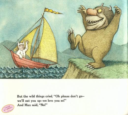 野兽国 英文原版 Where the Wild Things Are 凯迪克金奖 野兽出没的地方 美国TOP百本需读 Maurice Sendak莫里斯桑达克 吴敏兰 商品图3