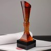 琉璃奖杯定制企业年终表彰纪念品 创意奖品中流砥柱新款琉璃奖杯 商品缩略图2