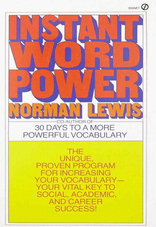 诺曼刘易斯英语学习书 3册套装 英文原版 Word Power Better English 单词的力量 即时词汇力量 30天提高英语 英语词汇学习工具书 商品图2