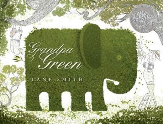 【中商原版】凯迪克：绿色爷爷 英文原版 Grandpa Green Lane Smith 童书 亲子绘本 商品图0