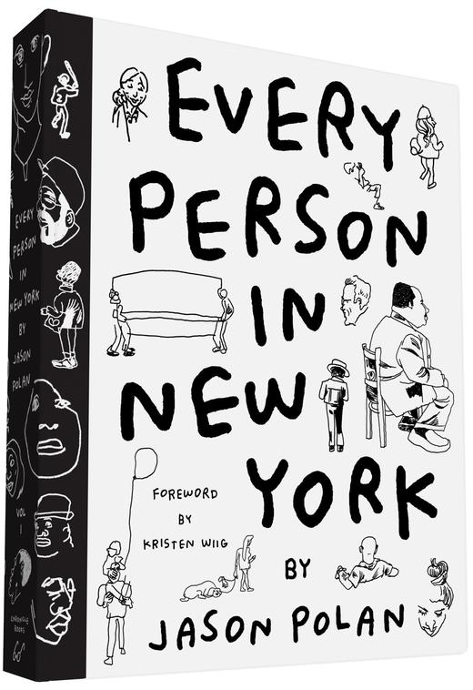 【中商原版】在纽约的每一个人 英文原版 Every Person in New York: Volume 1 Jason Polan Chronicle Books 商品图0