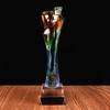 引领者琉璃奖杯定制 优秀员工奖杯定做 先进工作者奖杯创意纪念品 商品缩略图2