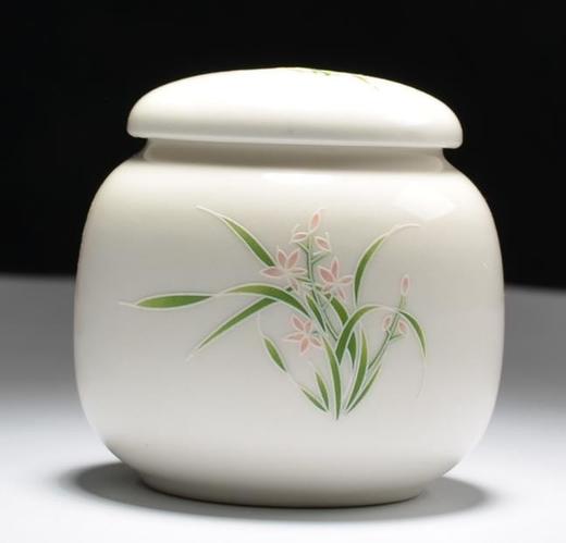 【茶叶罐】*陶瓷茶叶罐存储密封罐茶叶包装盒手绘茶叶罐子 商品图5