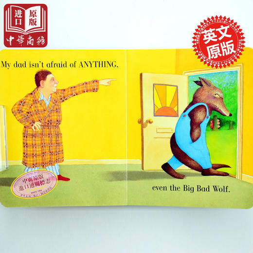 【中商原版】我的爸爸英文原版 My Dad Anthony Browne  纸板书 商品图3