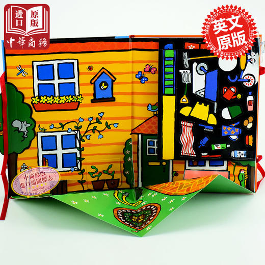 预售 【中商原版】小鼠波波 房子和花园 搭建立体书场景 Maisy's House and Garden 商品图2