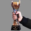 琉璃奖杯定制水晶奖杯定做纪念品表彰用品奖品琉璃摆件刻字 商品缩略图3