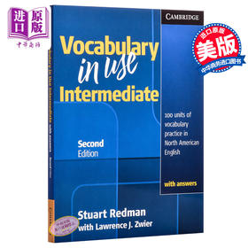 【中商原版】剑桥中级词汇 美式英语 学生书配答案 英文原版 Vocabulary in Use Intermediate Student's Book with Answers