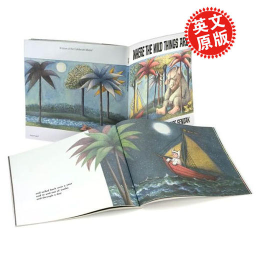 野兽国 英文原版 Where the Wild Things Are 凯迪克金奖 野兽出没的地方 美国TOP百本需读 Maurice Sendak莫里斯桑达克 吴敏兰 商品图1