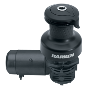 HARKEN Performa 2 Spd Electric ST Alum Winch Horizontal Left Mount 24 Volt  40.2STEP24HLM