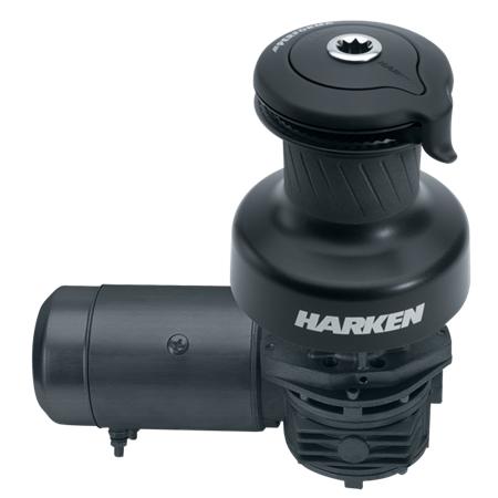 HARKEN Performa 2 Spd Electric ST Alum Winch Horizontal Left Mount 12 Volt  40.2STEP12HLM 商品图0