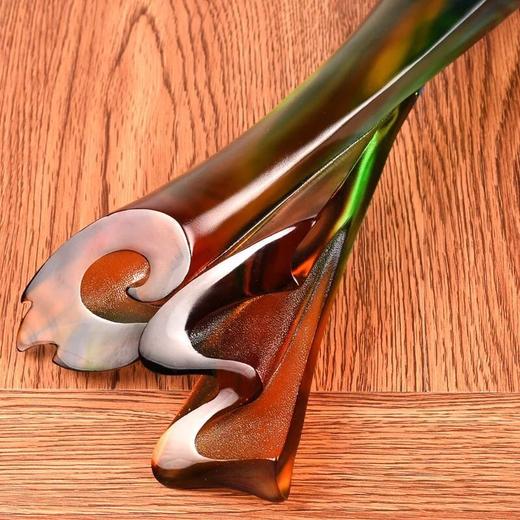 高档琉璃奖杯定制30周年庆典纪念奖杯三十周年纪念品定做创意礼品 商品图2