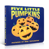 英文原版Five Little Pumpkins 五个小南瓜万圣节儿歌童谣纸板书 商品缩略图0