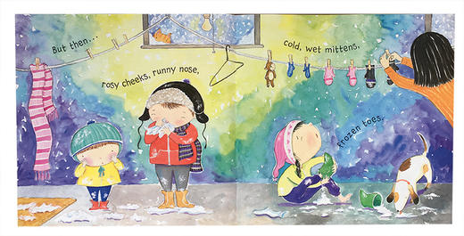 英文原版Let It Snow 让它下雪 冬天的礼赞 儿童亲子阅读绘本图画 商品图4
