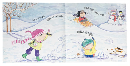 英文原版Let It Snow 让它下雪 冬天的礼赞 儿童亲子阅读绘本图画 商品图1