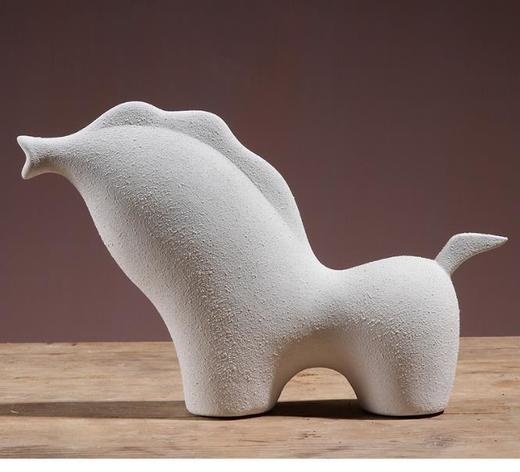 【家居摆件】陶瓷动物工艺品摆件家具客厅置物架房间家居北欧风格家居 商品图3