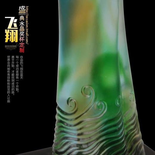 奖杯 水晶 定制琉璃奖杯定做奖牌奖牌定做水晶奖牌制作 商品图2