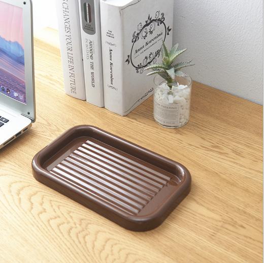 【办公室用品】*简约笔盘桌面多用小托盘办公收纳小物品笔筒盘 文具收纳盘 商品图3