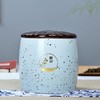 【茶叶罐】亚光喷点茶叶罐陶瓷 茶叶包装盒 小号储藏罐3两 商品缩略图2