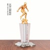 足球比赛奖杯学校体育运动比赛奖杯金属奖杯定制刻字足球纪念品 商品缩略图0