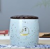 【茶叶罐】亚光喷点茶叶罐陶瓷 茶叶包装盒 小号储藏罐3两 商品缩略图6