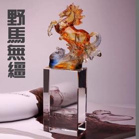 水晶奖杯定制琉璃奖杯比赛颁奖奖杯创意奖牌授权牌年会奖品纪念品