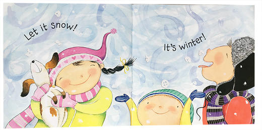 英文原版Let It Snow 让它下雪 冬天的礼赞 儿童亲子阅读绘本图画 商品图3