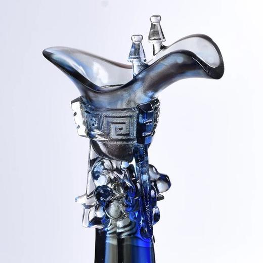 琉璃奖杯定制花纹奖杯纪念品定做传统古典花纹奖杯封侯加爵奖杯 商品图3