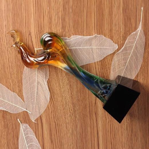 名永杨新款琉璃奖杯定制水晶奖杯纪念品定做创意企业礼品现货刻字 商品图4