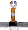 高档琉璃奖杯定制创意纪念奖杯定做企业庆典礼品定做企业比赛颁奖 商品缩略图3