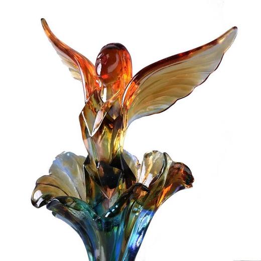 集团庆典纪念品琉璃奖杯定制创意奖杯女神奖杯魅力女性领袖奖杯 商品图4