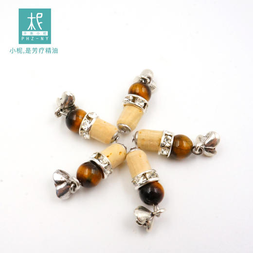 平衡小柅 玉石扩香瓶塞 扩香项坠松木塞 备用替换 多款可选 葡萄牙进口松木原材 商品图2