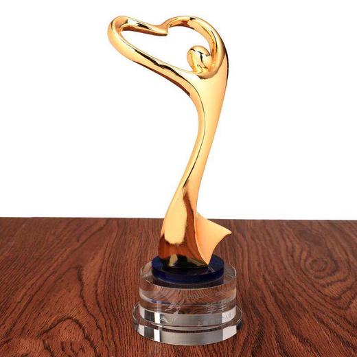 水晶奖杯定制 奥斯卡金属 奖牌 刻字厂家直销 大奖杯 企业奖杯 商品图2