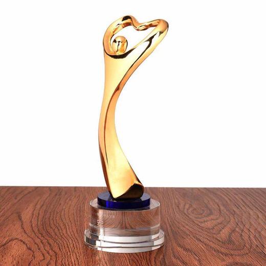 水晶奖杯定制 奥斯卡金属 奖牌 刻字厂家直销 大奖杯 企业奖杯 商品图3