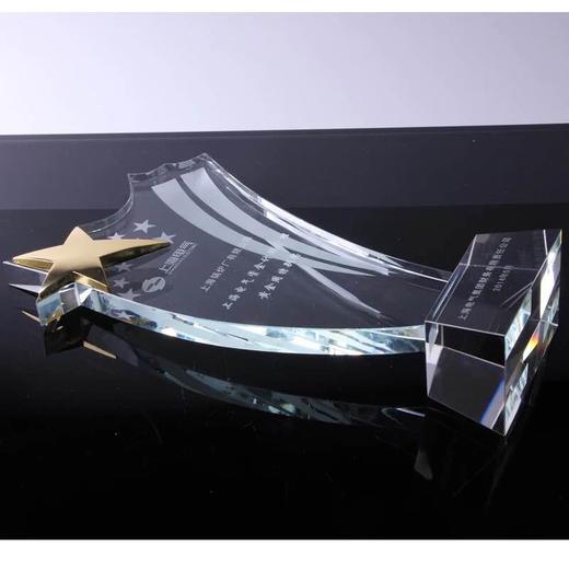 奖杯水晶 定制奖杯 水晶 定制 五角星奖牌水晶奖牌创意奖杯 商品图4