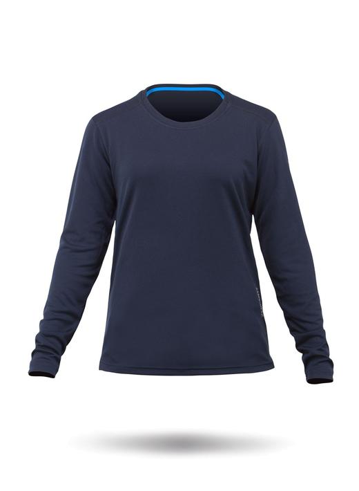 Zhik ZhikDry Lt女款UV50+轻薄快干圆领长袖防晒衣Womens Long Sleeve Top 商品图4