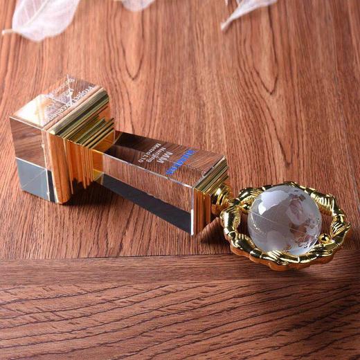 金属奖杯定制水晶奖杯 比赛奖品 创意水晶奖杯定制纪念品 定制 商品图3