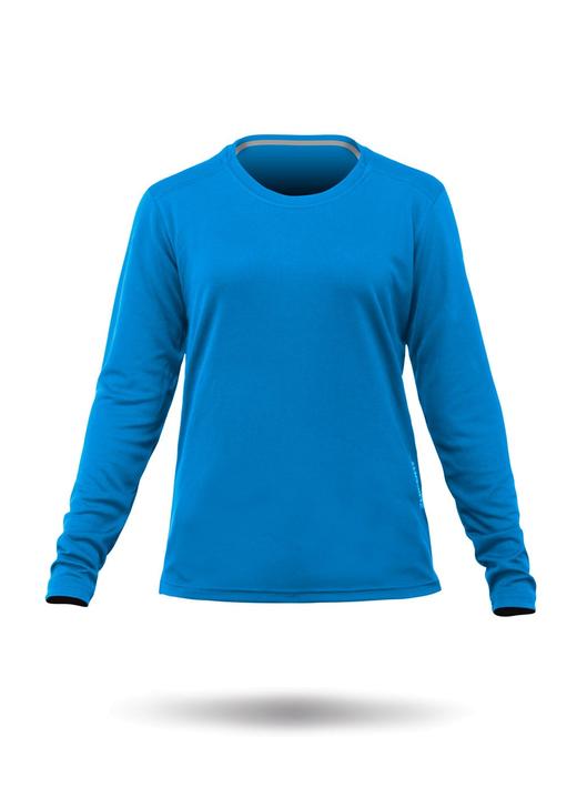 Zhik ZhikDry Lt女款UV50+轻薄快干圆领长袖防晒衣Womens Long Sleeve Top 商品图3