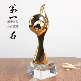 大拇指奖杯金属奖杯定制高档创意水晶舞蹈奖杯定做纪念品刻字