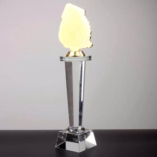 足球比赛奖杯定制水晶奖杯体育项目纪念品表彰用品定做刻字 商品图1