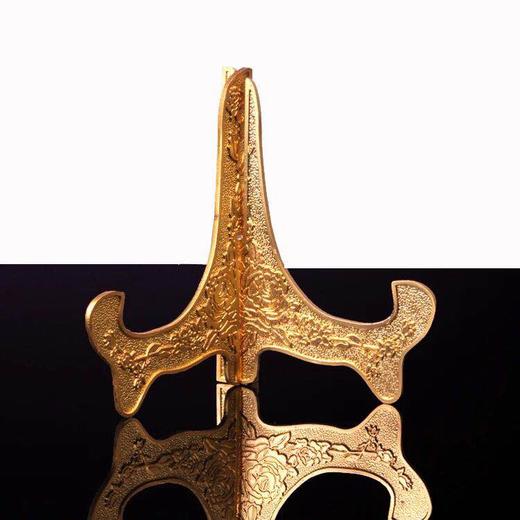 金属奖盘定制经销商授权牌定做退休纪念品 圆形金银铜纪念盘定制 商品图4