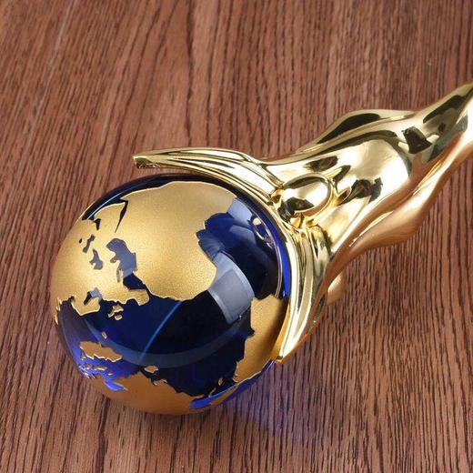 金属水晶奖牌定制 加急现货定做 足球篮球排球运动趣味运动会奖杯 商品图3