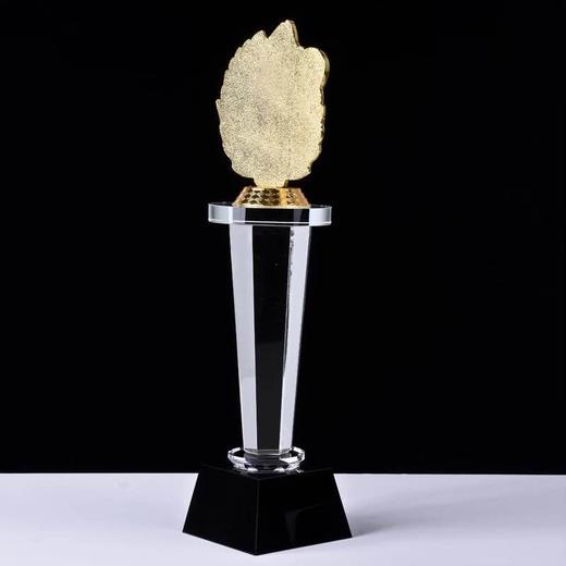 创意羽毛球比赛奖杯纪念品定制高档水晶奖杯定做制作体育颁奖礼品 商品图3