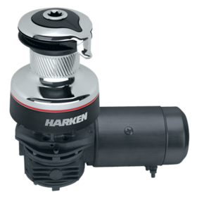 HARKEN Radial 2 Spd Electric ST Chrome Winch Horizontal 24 Volt  50.2STEC24H