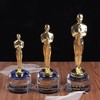 奥斯卡小金人奖杯 创意奖杯水晶奖杯 定做奖牌授权牌纪念品 金银铜 商品缩略图3